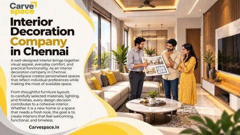 Interior Designers in Chennai | Home Interiors, Apartment Designs & Corporate Spaces
