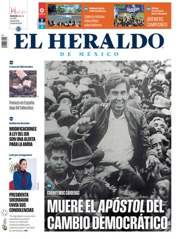 Edición impresa. Jueves 29 de octubre de 2026