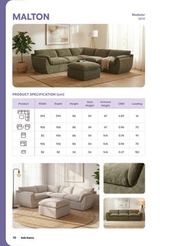 Sofa Source 家具目录 2026/2027 第 12 页