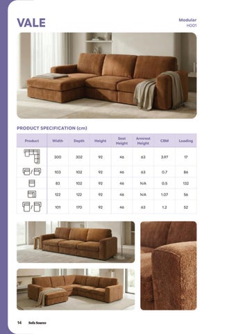 Sofa Source 家具目录 2026/2027 第 16 页