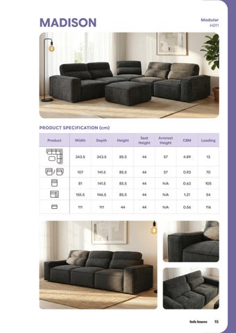 Sofa Source 家具目录 2026/2027 第 17 页