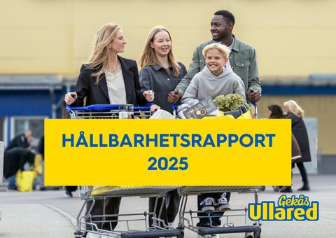 Gekås Ullared Hållbarhetsrapport 2025