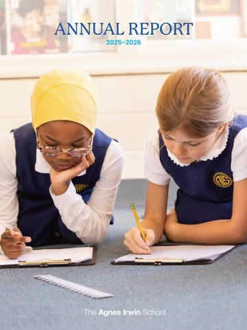 The Agnes Irwin School - Annual Report 2026