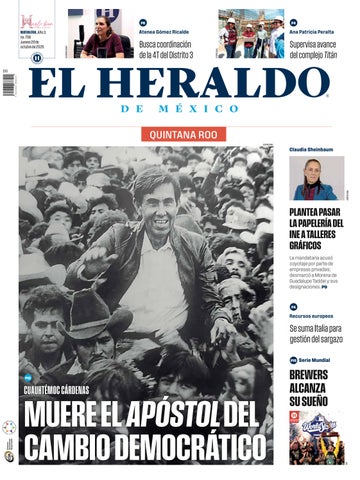 El Heraldo Quintana Roo del 29 de octubre del 2026