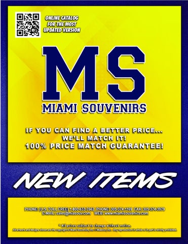 2026 MS NEW ITEMS 小册 第 1 页