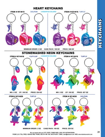 MS 2026 册 1 KEYCHAINS (GENERIC 灯饰目录 ) 第 19 页
