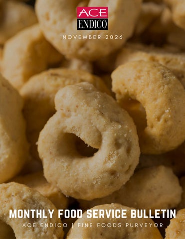 November 2026 Monthly Food Service Bulletin 第 1 页
