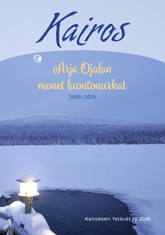 Kairoksen ystävien luontoartikkelit 2009-2026