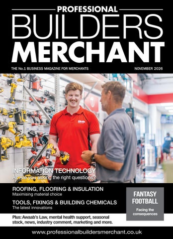 专业 Builders Merchant November 2026 第 1 页