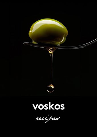 Voskos Recipe Cards