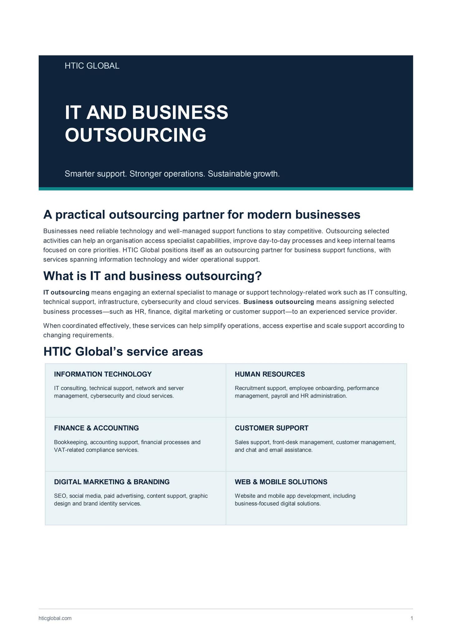 How To Highlight On Indesign HTIC_Global_IT_and_Business_Outsourcing (1) by STEPHEN M V - Issuu