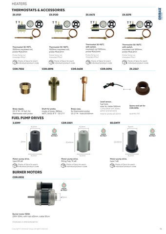 2026 - HP Washers Heater Spare Parts - ENG 第 15 页