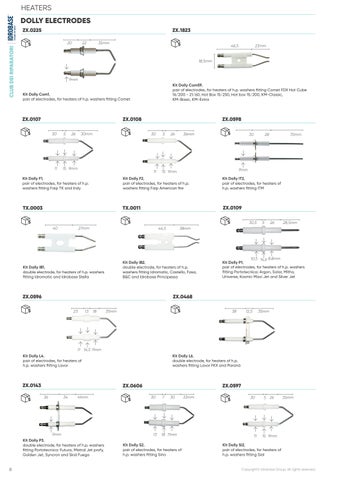 2026 - HP Washers Heater Spare Parts - ENG 第 8 页