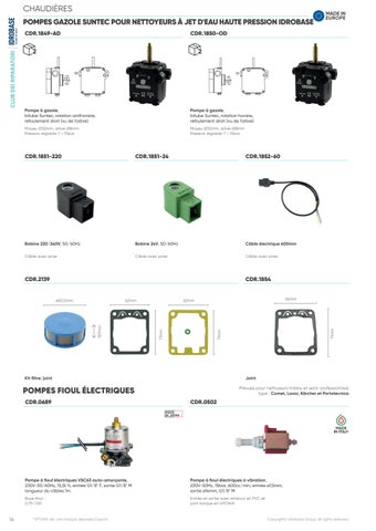 2026 - HP Washers Heater Spare Parts - FRA 第 14 页