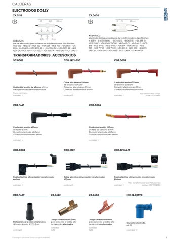 2026 - HP Washers Heater Spare Parts - ESP 第 9 页
