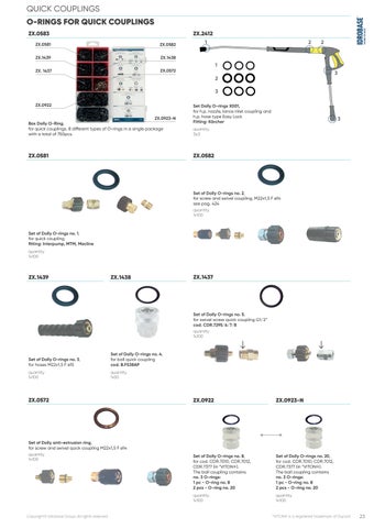 2026 - HP Washers 配件 - ENG 第 23 页