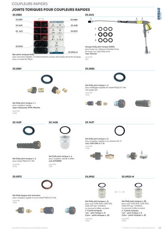 2026 - HP Washers 配件 - FRA 第 23 页
