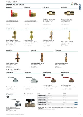 2026 - HP Washers Pump Components - ENG 第 21 页