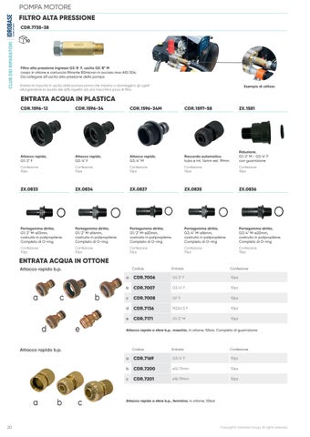 2026 - HP Washers Pump Components - ITA 第 20 页