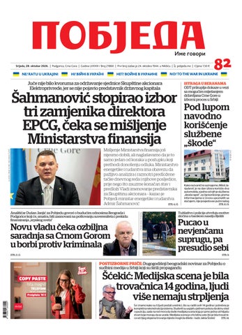 Dnevni list POBJEDA 28.10.2026.