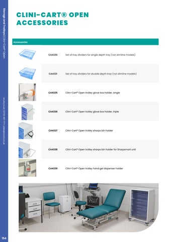 Ocura Healthcare 2026/27 收纳 and Trolleys Section 第 10 页