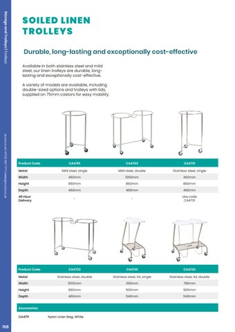 Ocura Healthcare 2026/27 收纳 and Trolleys Section 第 14 页