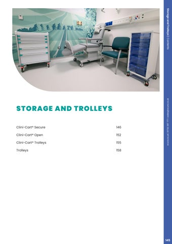 Ocura Healthcare 2026/27 收纳 and Trolleys Section 第 1 页