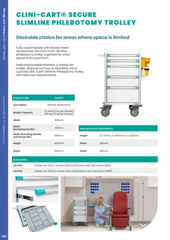 Ocura Healthcare 2026/27 收纳 and Trolleys Section 第 2 页