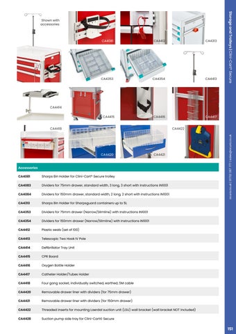 Ocura Healthcare 2026/27 收纳 and Trolleys Section 第 7 页