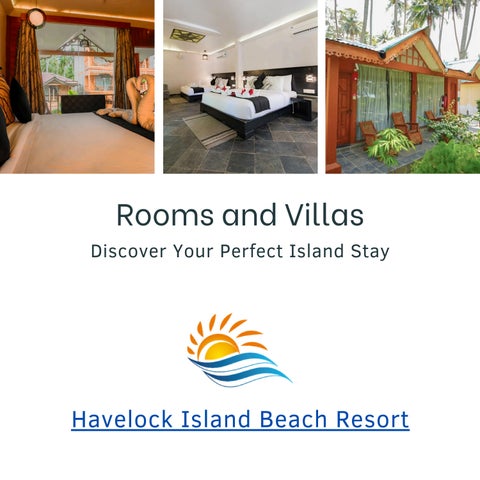 Rooms & Villas at Havelock Island Beach Resort | Andaman