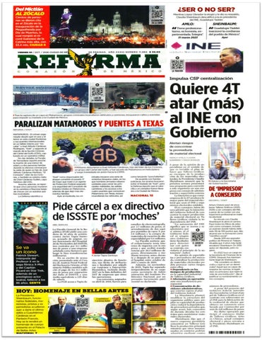 Primeras planas del viernes 30 de octubre