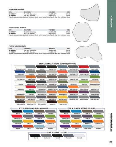 ShopBrodart CAN Desks and Tables 电子版 家具目录 第 23 页