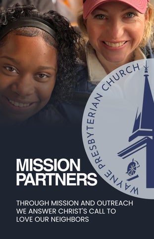 MISSION PARTNER BROCHURE