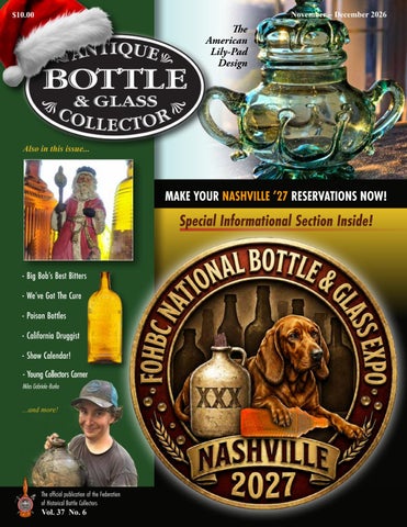 Antique Bottle & Glass Collector Nov - Dec 2026