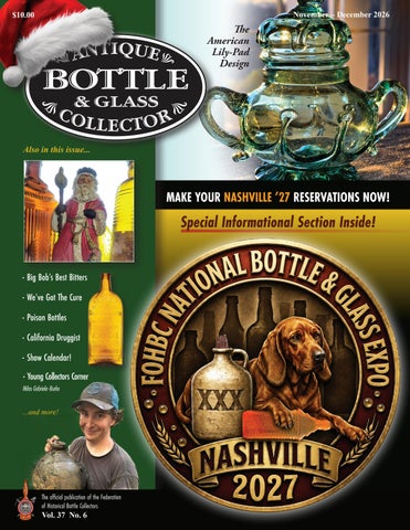 Antique Bottle & Glass Collector Nov - Dec 2026